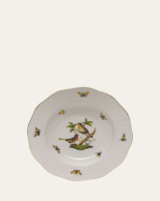Rothschild Bird Rim Motif 8 Soup Plate